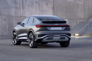 Audi Q4 Sportback e-tron Concept 2020 года 